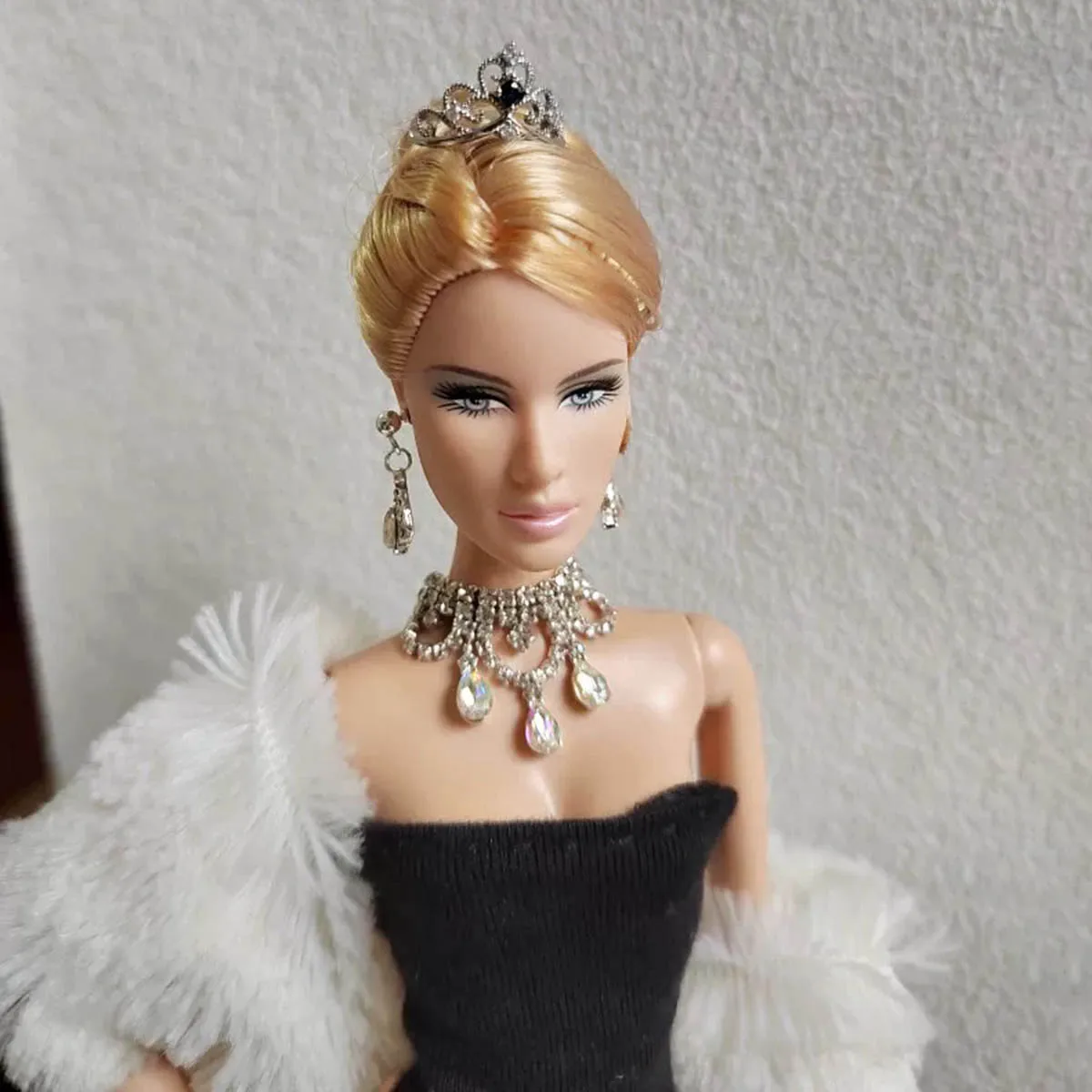 

1/6 Supermodel Doll Jewellery Accessories Original Design Exquisite Mini Luxury Diamond Crown For 30cm Doll Headwear Dress Up
