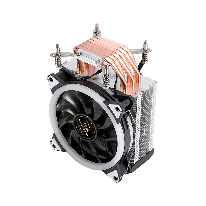 XUANFENG-ventilador eficiente de 120mm, tubo de calor 4/6, Enfriador de CPU refrigerado por aire x99 i5 i7 i9, instalación de procesador LGA2011 2066 115x1200 1851 1700