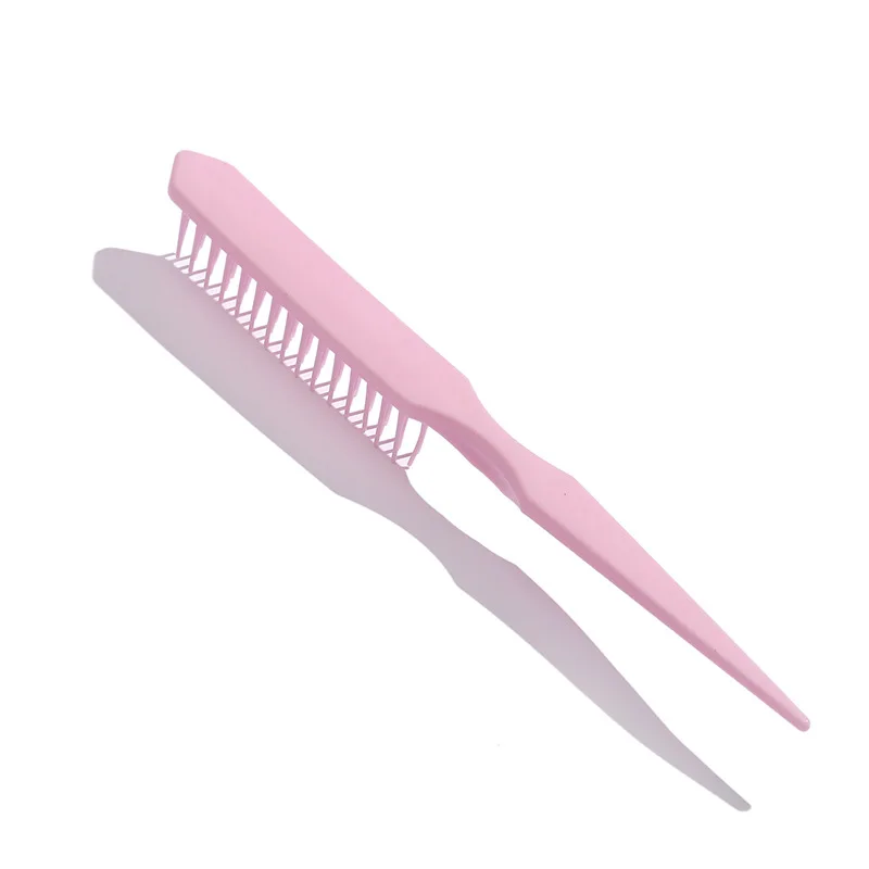 2022 Point Tail Brush Comb Beauty Salon Hair Coloring Comb Baked Oil Plastic Comb Brush Candy Color Hairdressing Comb Wholesale