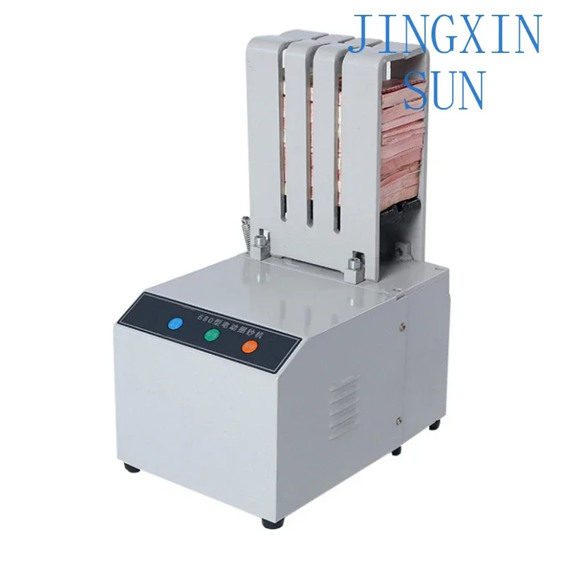 New Bank Electric Spiral Banknote Bundling Machine Small  Manual Baler Compressing Banknotes