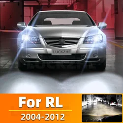 자동차 LED 헤드라이트, 아큐라 RL 2004 2005 2006 2007 2008 2009 2010 2011 2012 캔버스 헤드램프 전구, 하이 로우 빔, 2 개