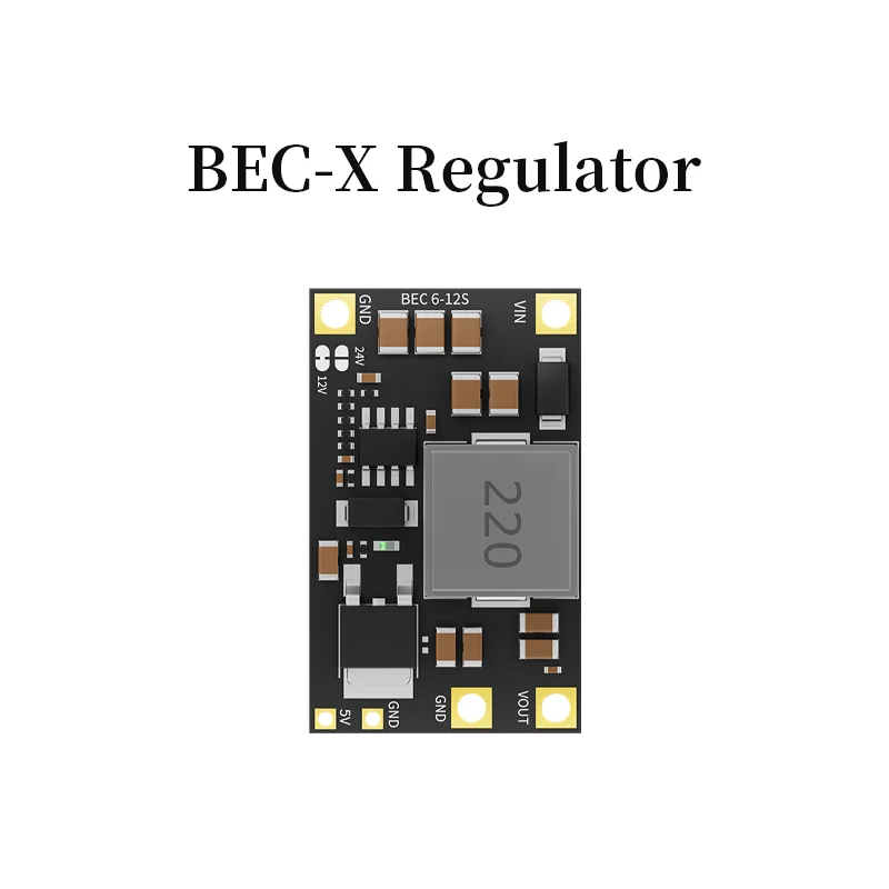 Aocoda-RC BEC-X 6-12S 4.5V～60V to 5/12/24V 1A/5A BEC Regulator for RC Airplane RC Car RC Model Accessories