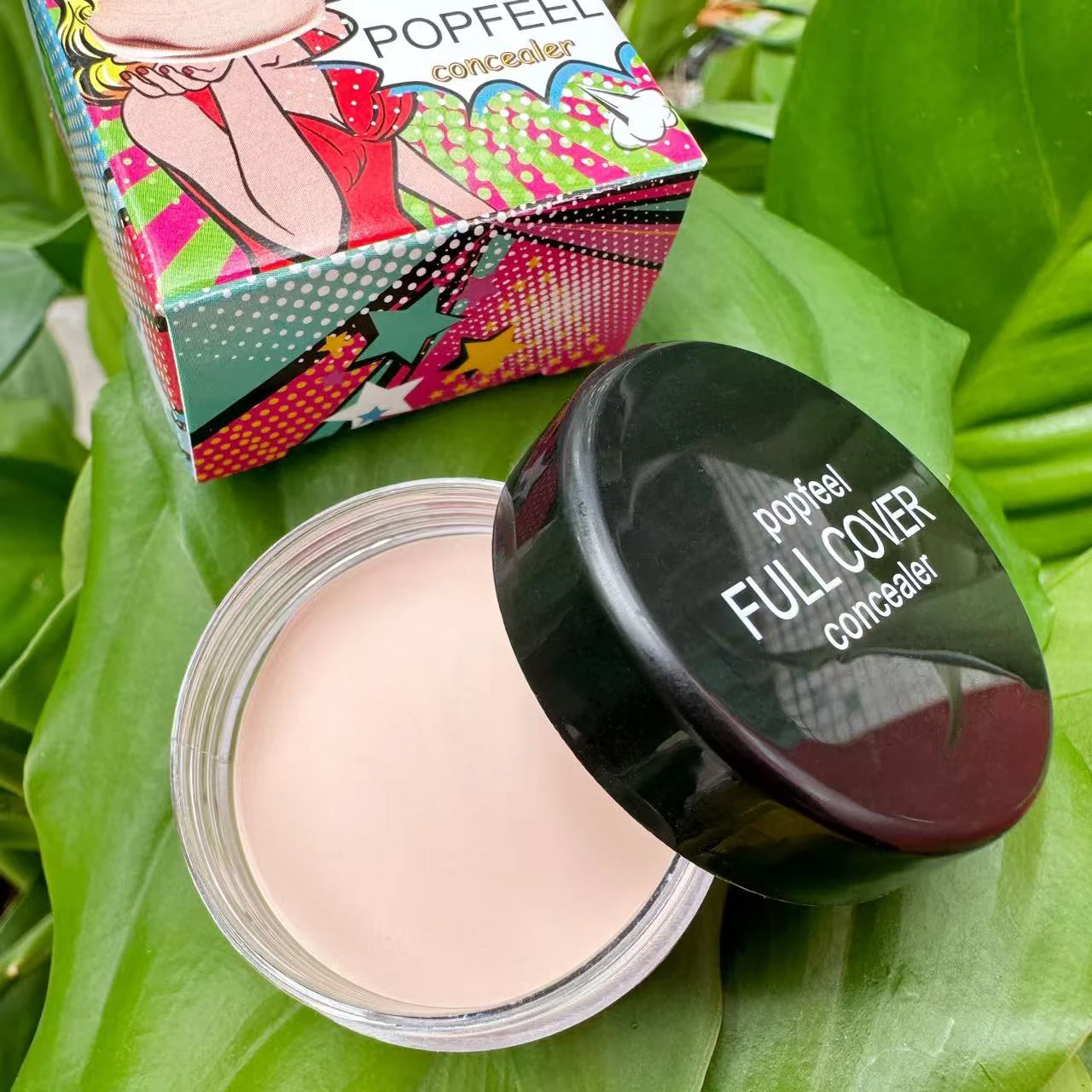 كونسيلر أحادي اللون مقاوم للماء يدوم طويلاً من POPFEEL - تغطية نهائية للبشرة الخالية من العيوب في 5 ظلال للوجه والجسم #3