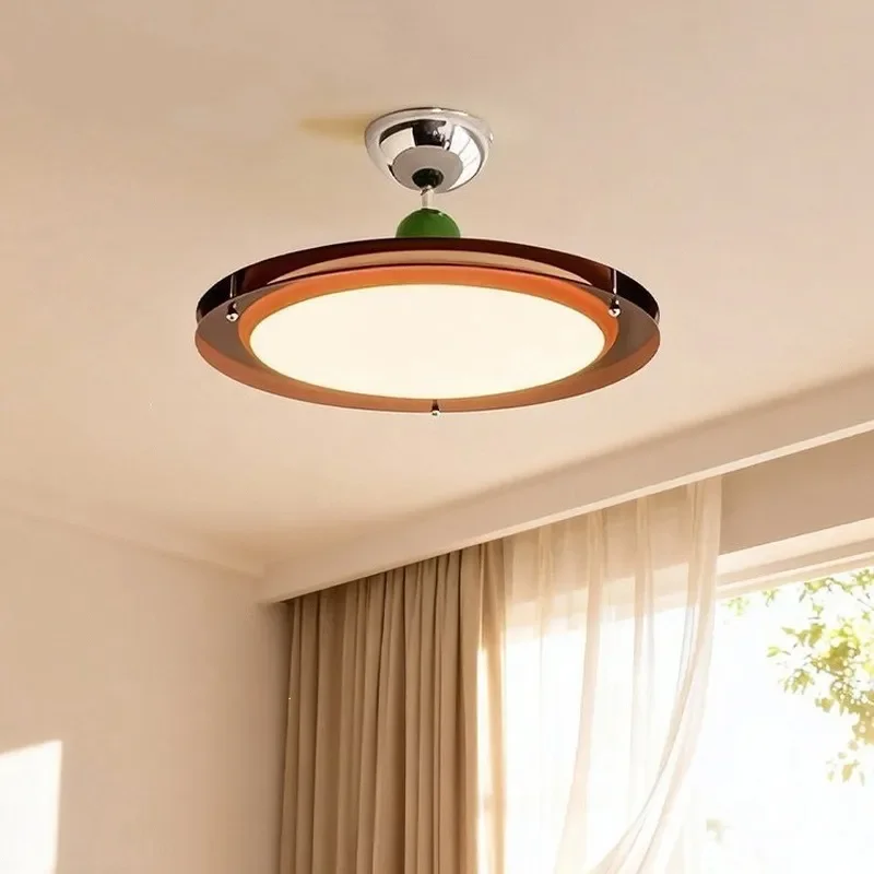 Bauhaus Ceiling Lamp Full Spectrum Eye Protection Study Light French Medieval Style Bedroom Restaurant Lighting Fixture