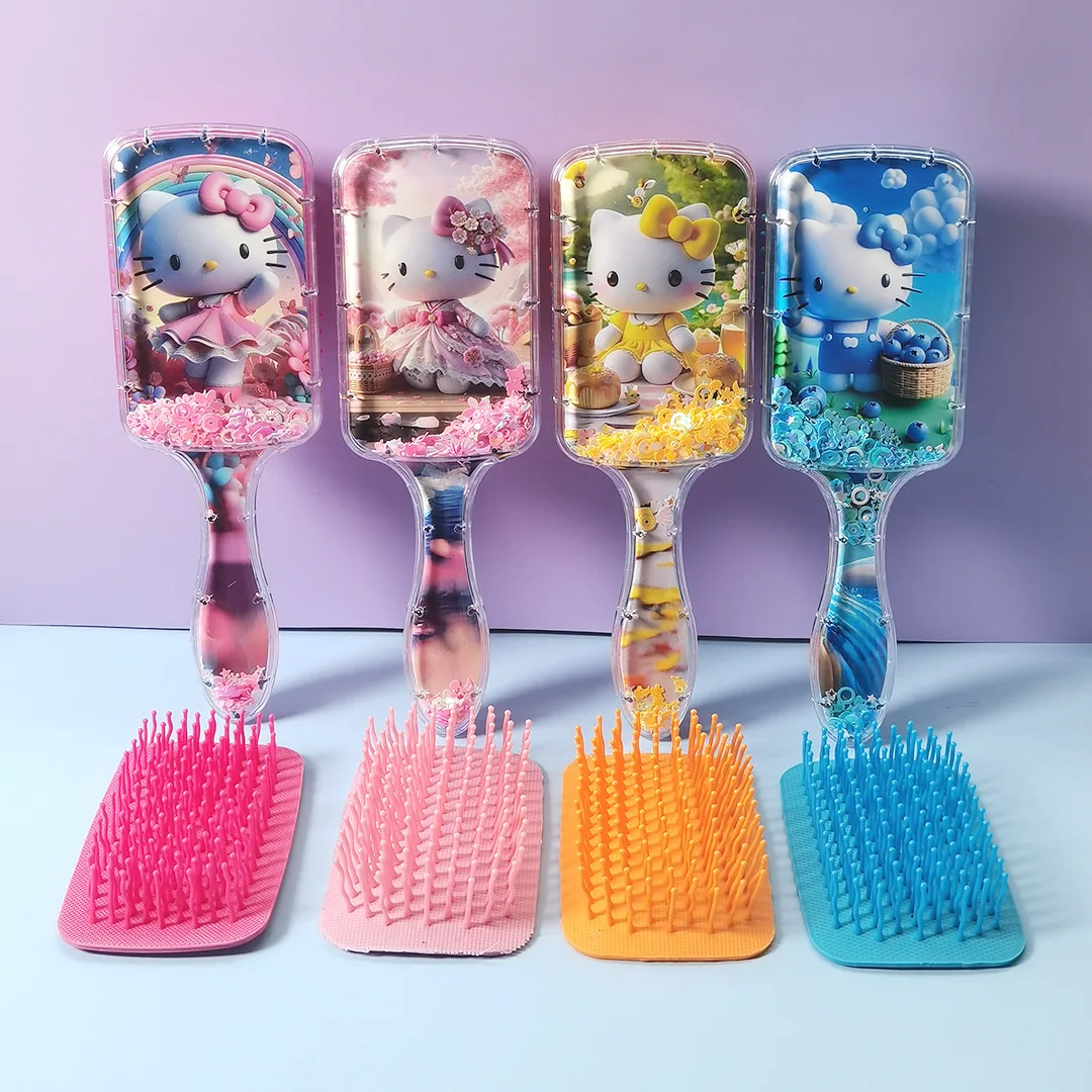 Neue KPop Dämon Jäger Kamm Cartoon Rumi Mira Zoey Air Kissen Massage Kamm Anime Peripherie Student Kamm Mädchen Geburtstag Geschenk