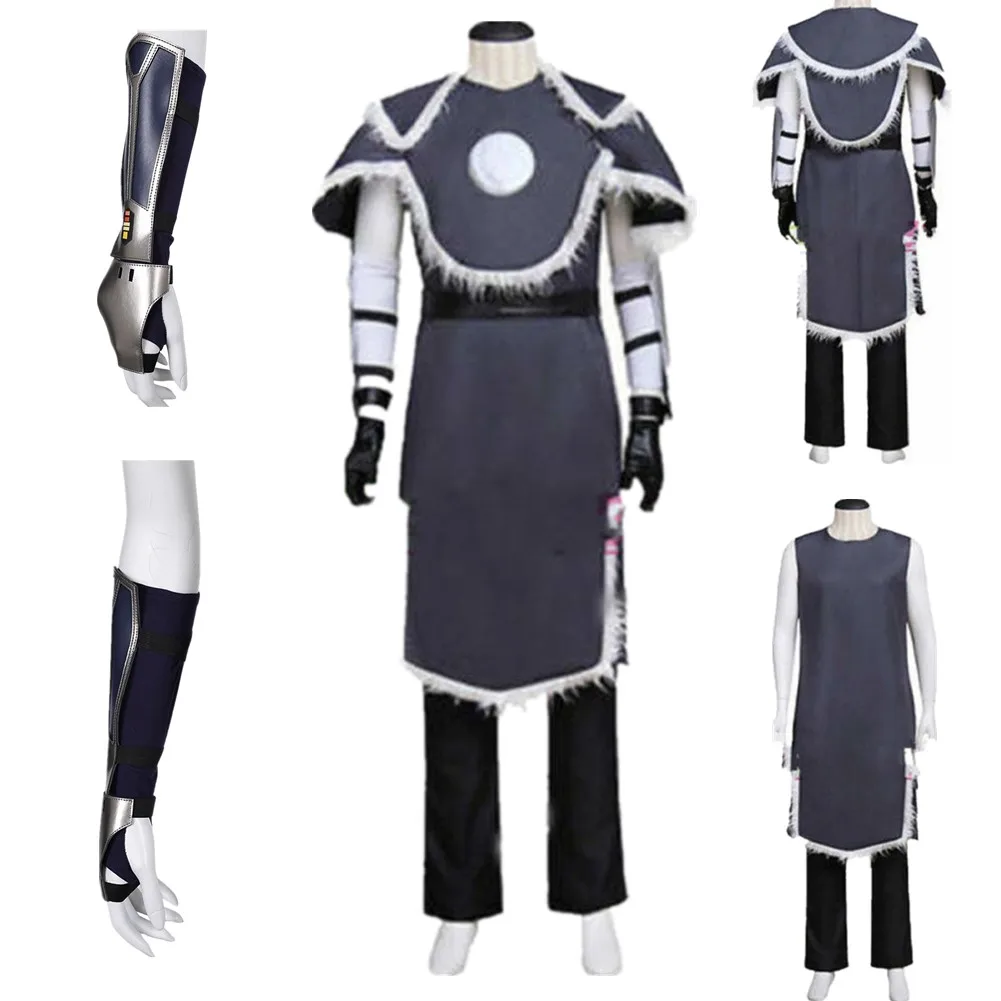 Sokka-disfraz de Halloween Avatar The Last para hombre adulto, traje de juego de rol, accesorios de Carnaval