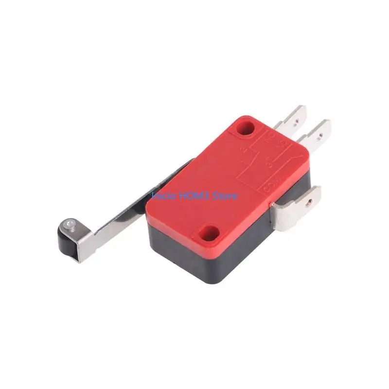 A5YD 1X Long Handle New Micro Roller Lever Arm Normally Open Close Limit Switch KW7-2