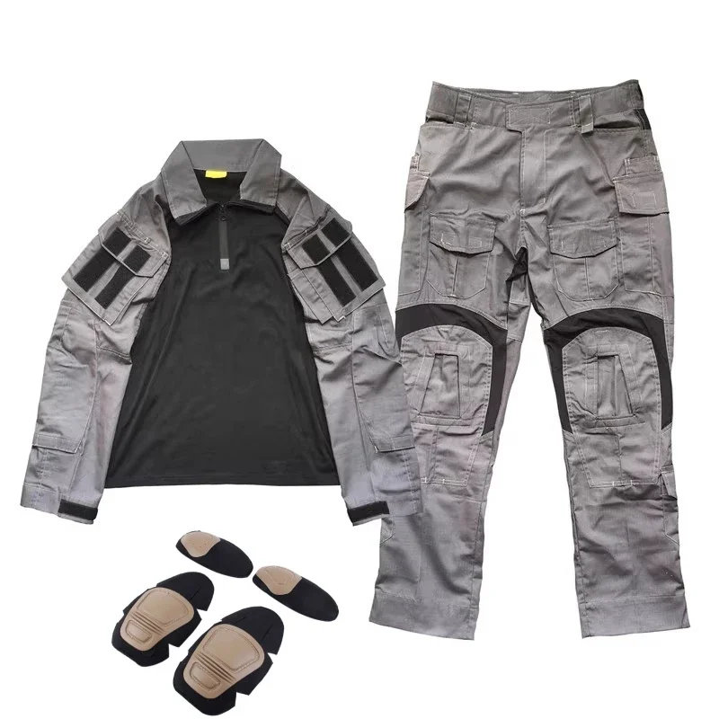 

Outdoor Tactical MultiCam G3 Uniform Top Pants Suit with Knee Elbow Pads Camo Combat Clothes Field Jacket Trousers