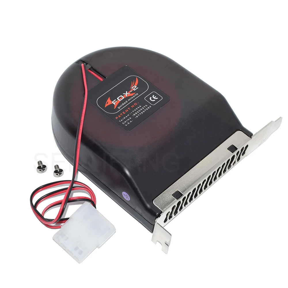 Computer Chassis Cooling Fan For FOX-2 System Blower DC12V PCI Slot Bit Long Life Bearing Design High Air Flow Well Tested view 4