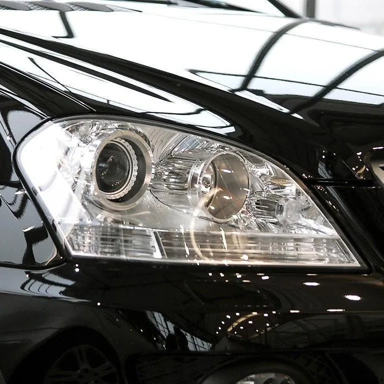 For Mercedes Benz M Class W164 2005-2009 ML400 ML450 ML350 Car Lights Shell Front Headlight Cover Lampshade Cap Headlamp Case