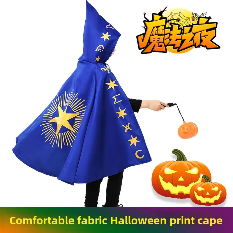 

Детский Хэллоуин Волшебник Волшебник арп Шляпа Трансграничный Sle Полиэстер Материал Этнический сценический костюм Аксессуар