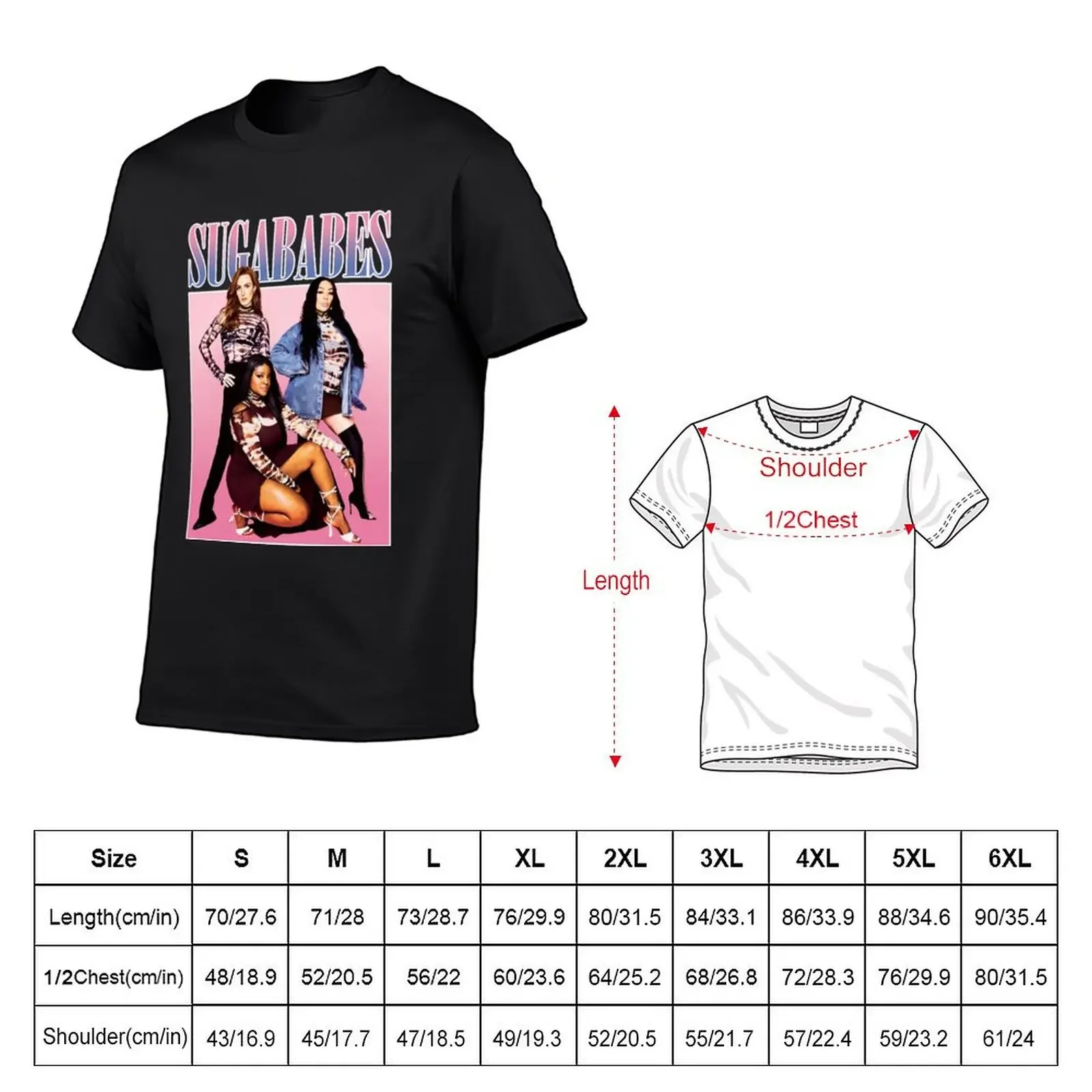 SUGABABES BAND Classic T-Shirt tees quick-drying customs mens clothes