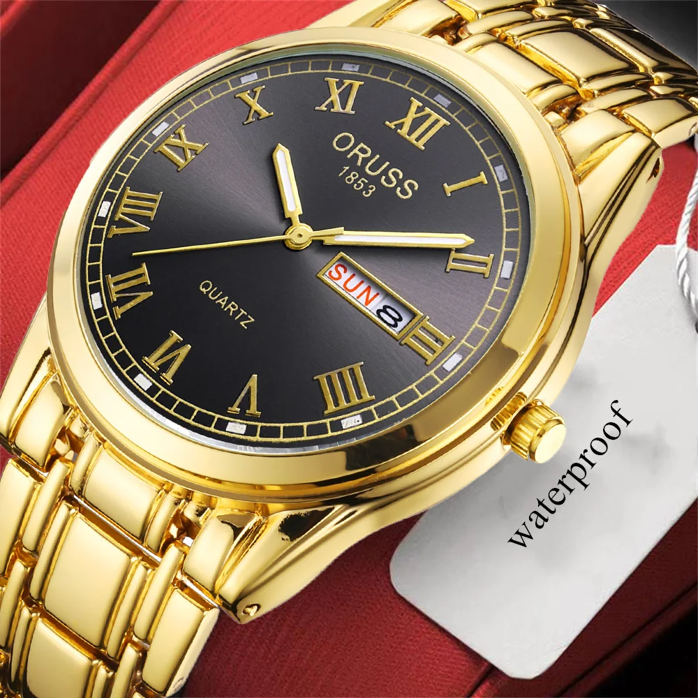 

The new gorgeous high-end men's watch business commuter every personality handsome fashion trend western class men's watch