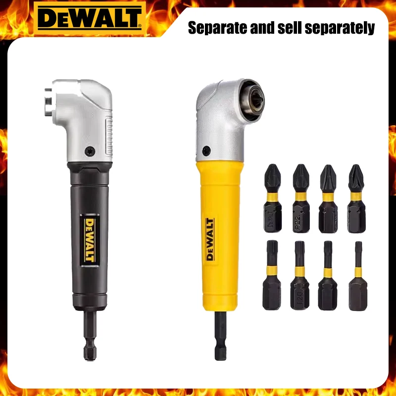 DEWALT DWARA120 DT71517T Original 90° Right Angle Torsion Drill Attachment Multipurpose Highly Durable Impact Driver Accessories