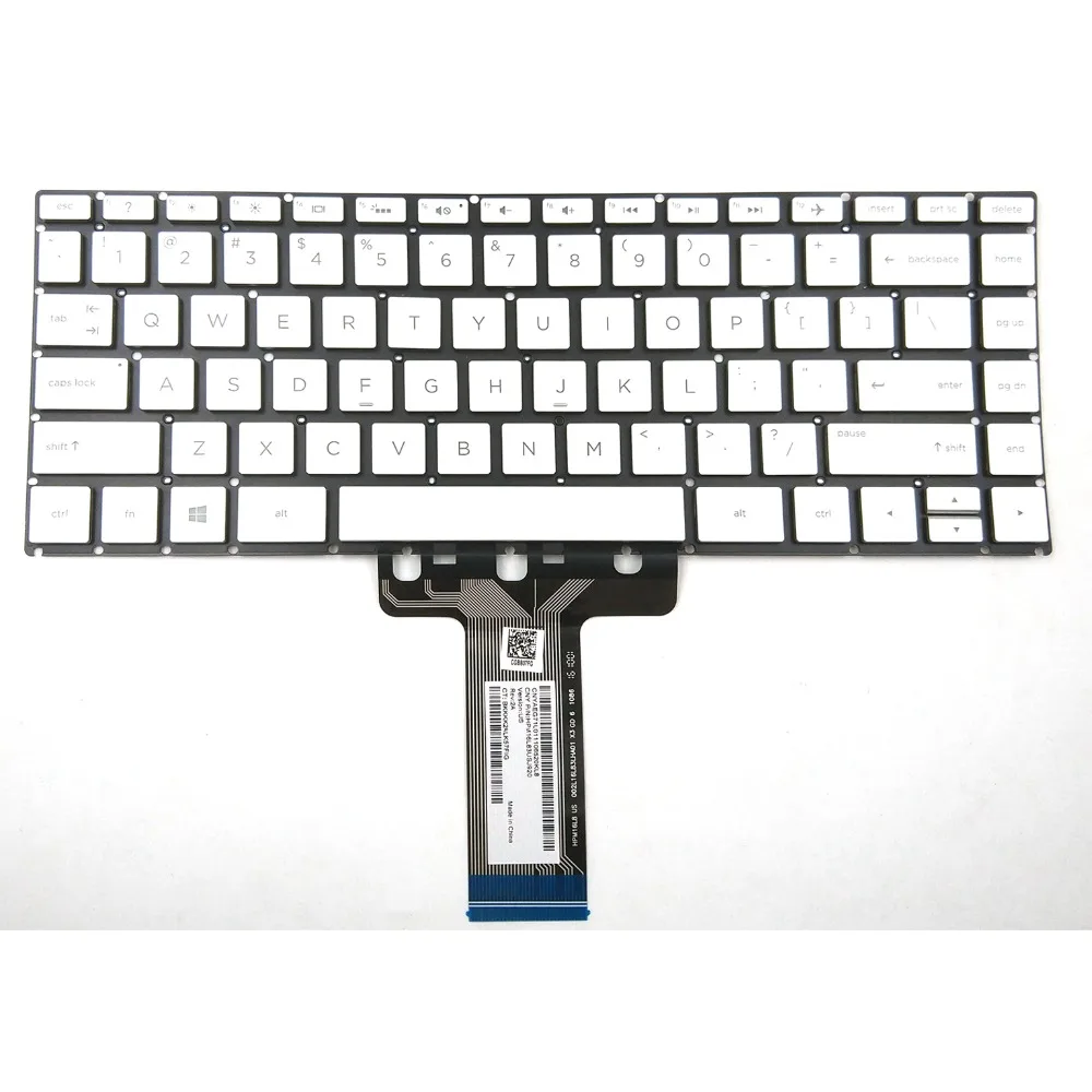 New Laptop Keyboard for HP Envy 14-J 14-J000 14-J100 14-J153CA 14-J157CA Series Silver US Backlit