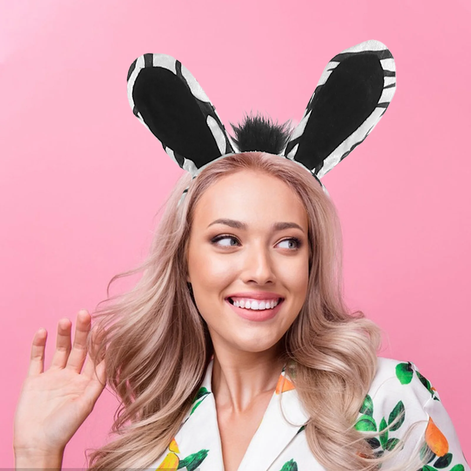 

1 set 1 Cosplay Costume ry Ears Animal Costume Set Headband Tail Halloween Party Roleplay Decorative Set For Adults s