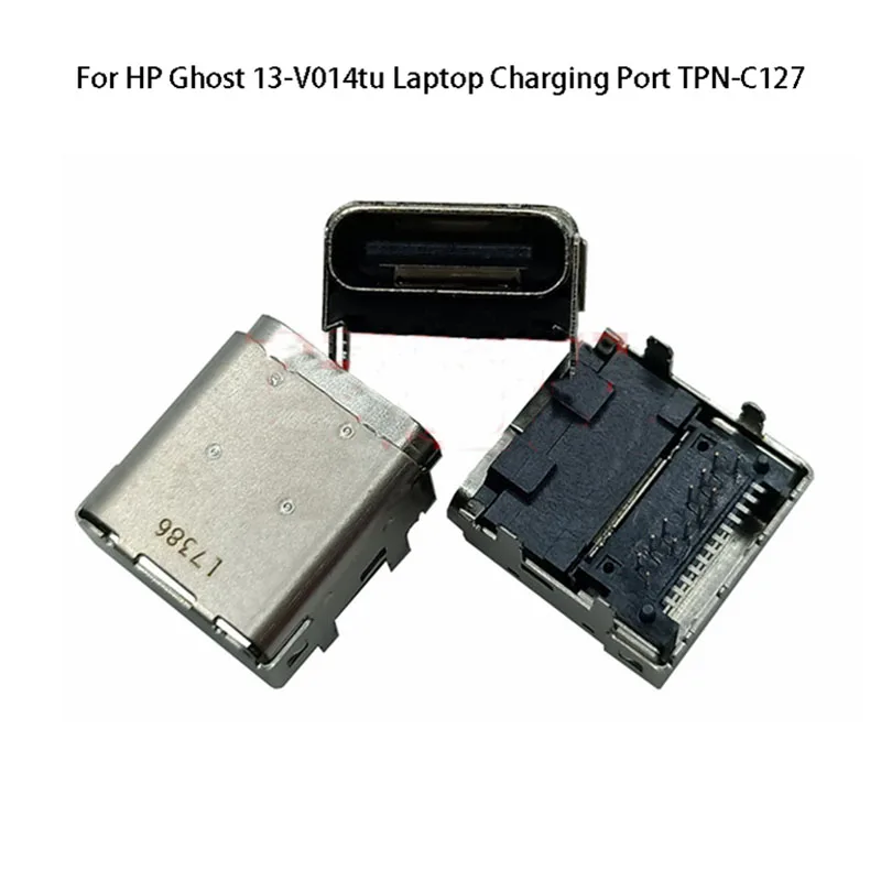 1PC For HP Ghost 13-V014tu Laptop Charging Port TPN-C127 Built-in Female Socket USB Tail Plug USB Jack Socket Connector Suitable
