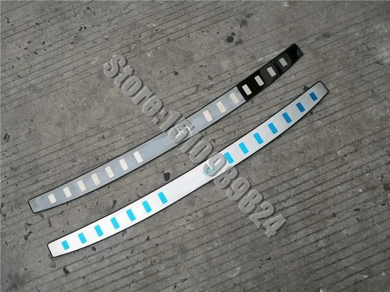 rear styling For Hyundai Tucson 2015 2016 2017~2020 Stainless Steel Rear Door Bumper Protector sill plate Car Accessories
