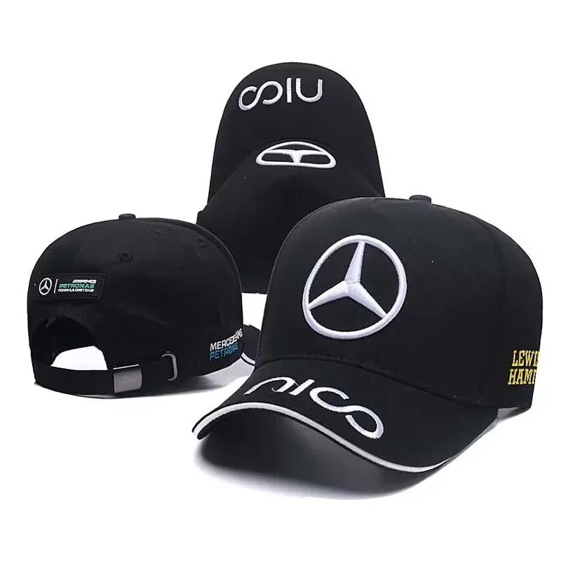 For Mercedes Benz Cap W205 W212 W211 W210 W164 W168 Emblem Baseball Caps Hip-Hop Sunshade Hat Men Women Outdoor Sports Sunhat