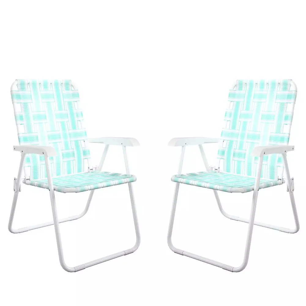 Novogratz Poolside Gossip Priscilla Folding Chair 2-piece Set