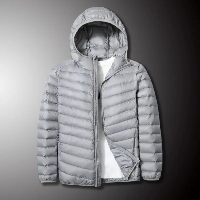 Off-season Clearance Light Thin Down Jackets Stand-up Collar Ultra-light and Slimming Down Short Men's Jackets for Young People