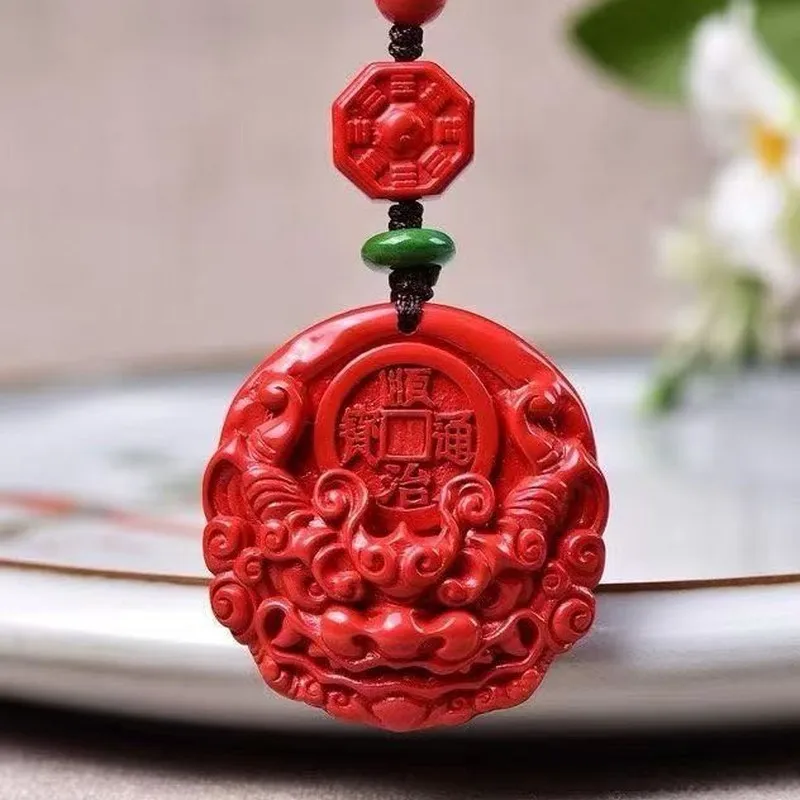 High-Quality Keychain Featuring A Red Pixiu Charm, Suitable Both Men Women, And Can Be Used As A Car O