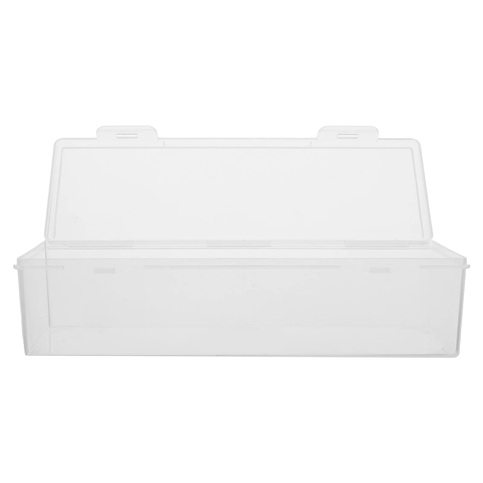 

Clear Card Storage Boxes Desk Organizers for Playing Trading Cards Compact Design Easy Visibility Ideal for Home School Office