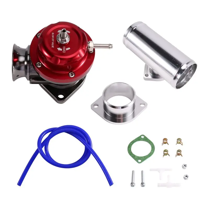 Ac29-Type-RS Turbo Blow Off Valve Adjustable 25Psi BOV With 63Mm Flange Pipe For GD-RS FV RZ Blow Off Valve Adapter Black