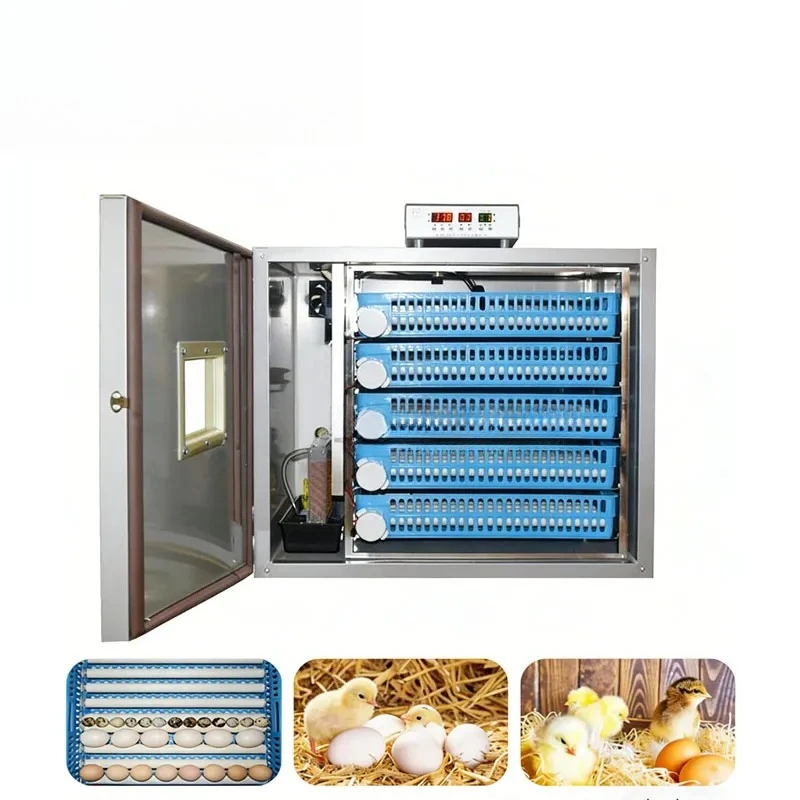 120 Egg Fully Automatic Household Chicken Incubator Small Pigeon Incubator Duck Goose Intelligent Incubator Large Scale Factory