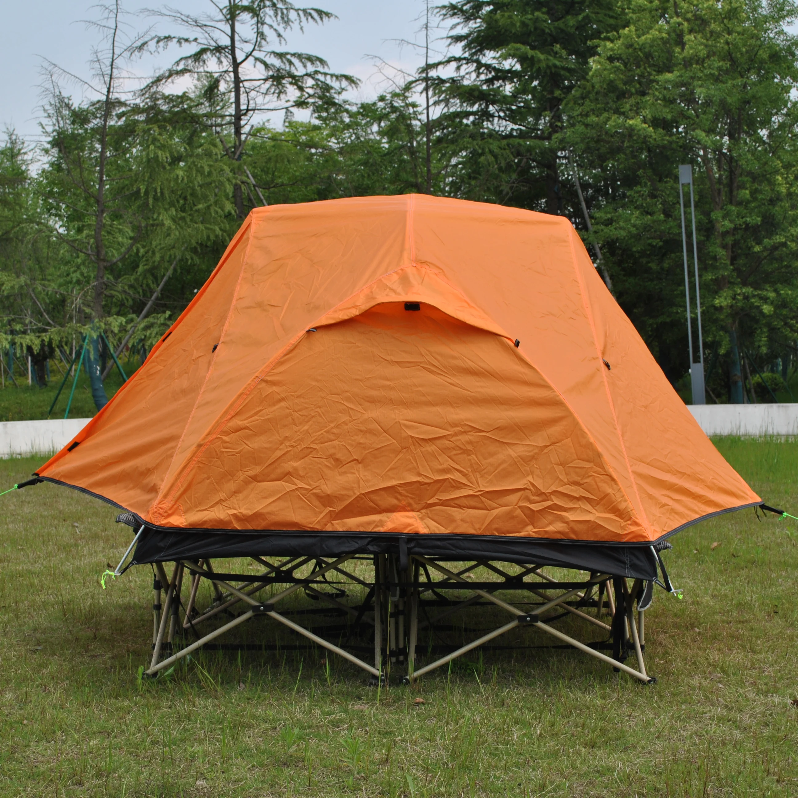 

Camping Tent 2 Person, Professional Waterproof & Windproof Lightweight Backpacking Tent Can Be Cot Tent,bed Tent Not Include Bed
