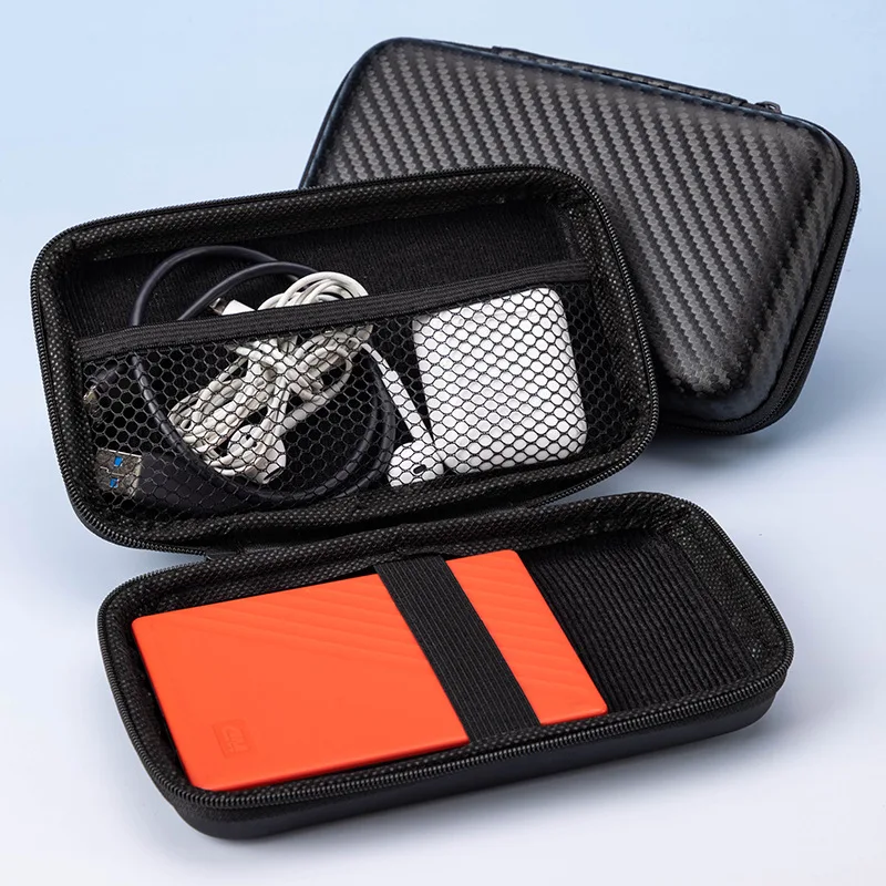 UTHAI Portable Power EVA Earphone Bag 2.5-Inch Hard Drive Storage Box - Durable Travel Storage Case for Electronics