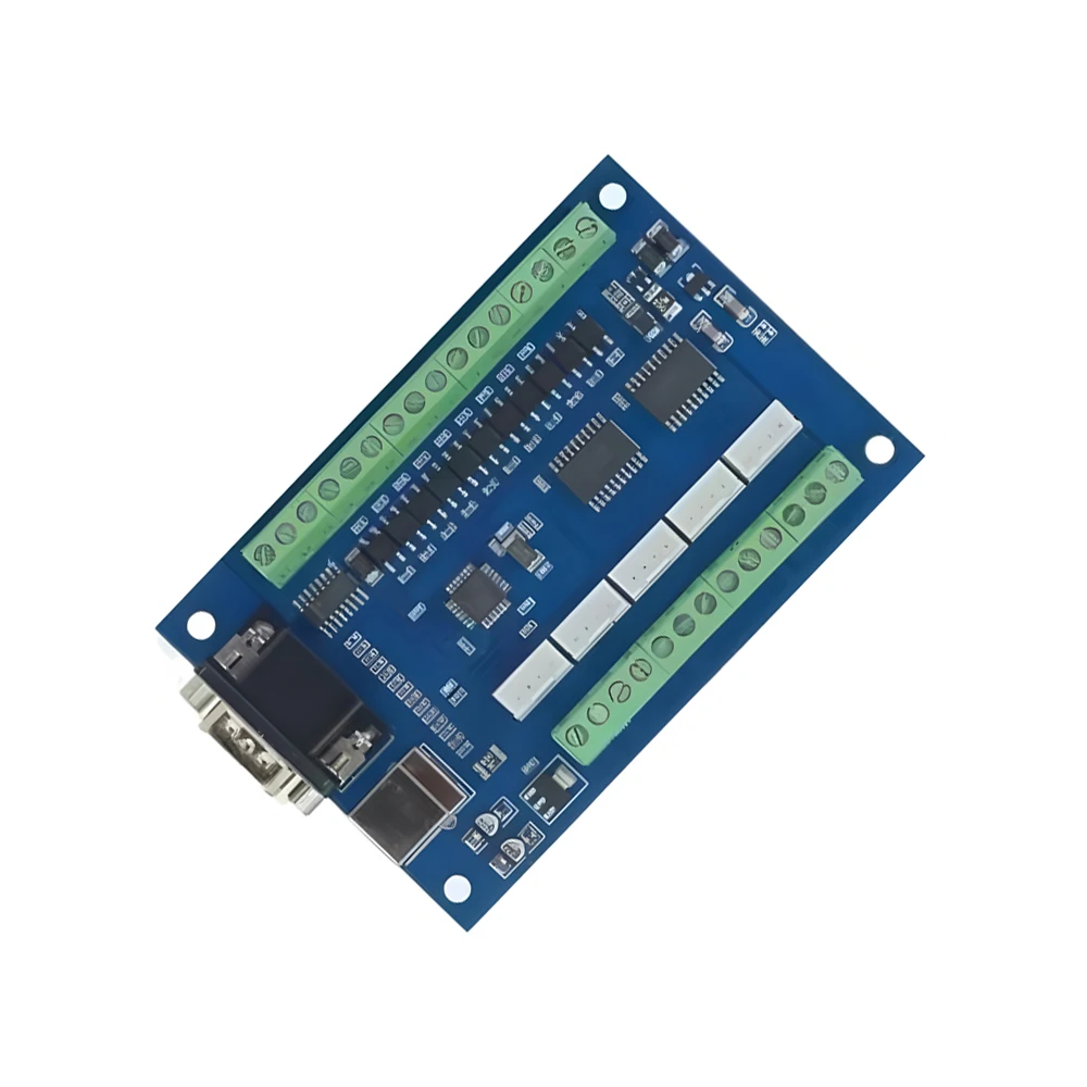DC 12V-24V 500MA CNC MACH3 USB 5 Axis 100KHz USB CNC Smooth Stepper Motion Controller Card Breakout Board for CNC Engraving