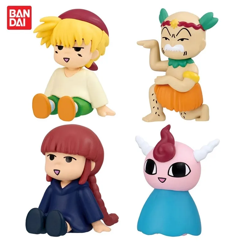 

Bandai Original Gashapon まちぼうけ Magical Circle Guru Guru ククリ ニケ Toys For Kids Gift Collectible Model Ornaments