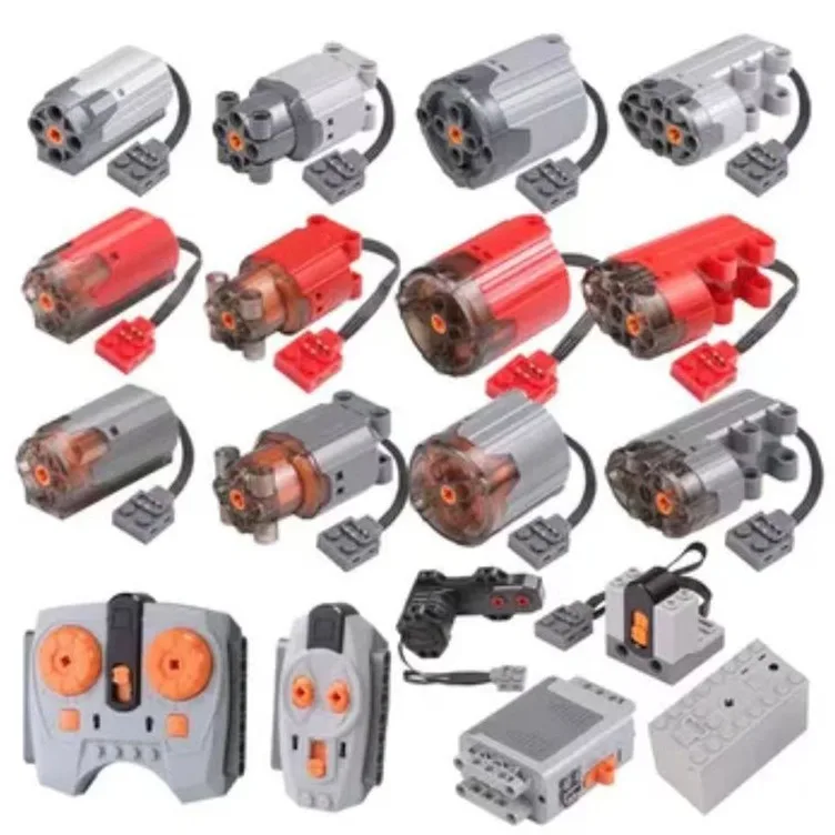 

toys Compatible Small Brick MOC Technic PF Motorized Building Kit with Power Functions Accessories