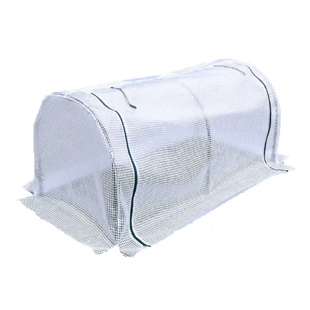 Tunnel Type Greenhouse PVC Cover Garden Plant Hot House Cover Dustproof Waterproof For Grow Tent Room Garden Plants