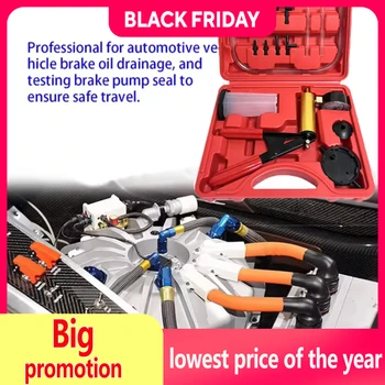 Kit de test de pompe à pistolet à vide, jauge à vide en alum...