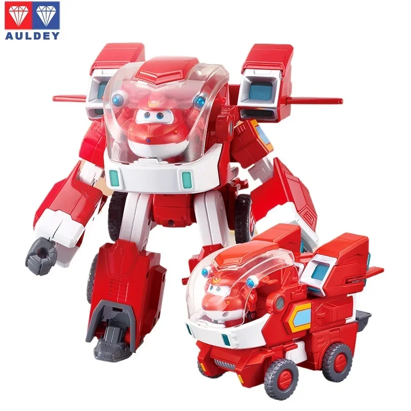 

In Stock AULDEY‌ Genuine Super Flying Hero LeDuoduo Vehicle Super Robot Equipment Mobile Phone Model Collection Holiday Gifts