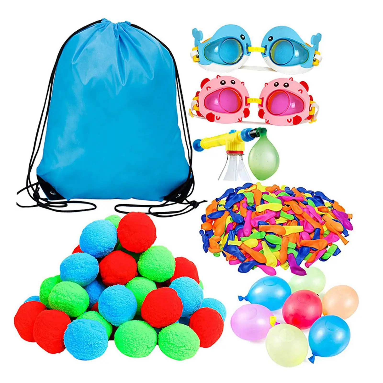 Bolas de respingo de água balões de água portáteis para piscina ao ar livre verão