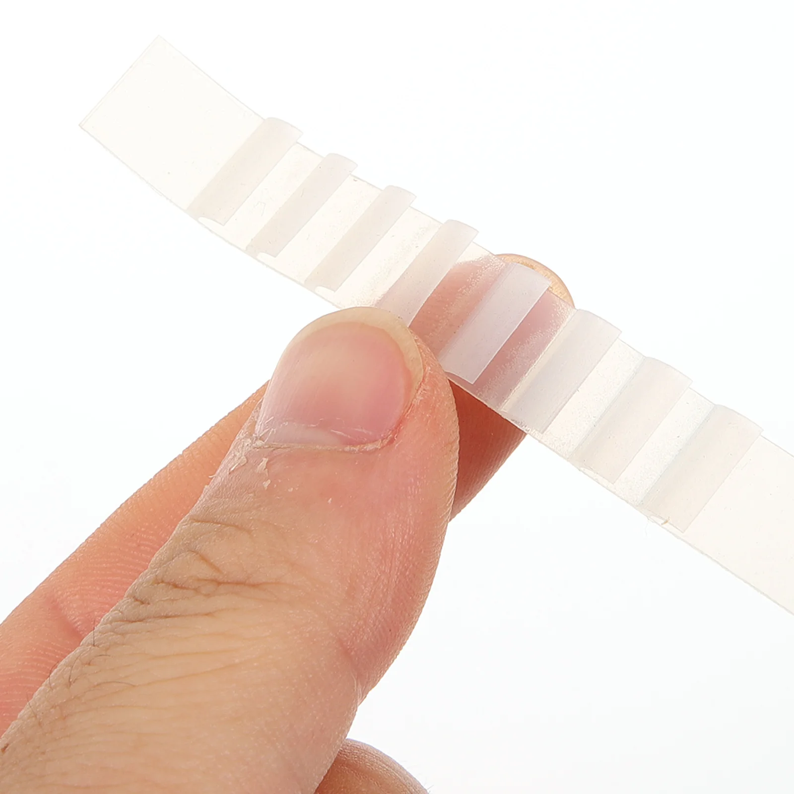 

100 Pcs Clothes Hanging Rack Anti-slip Strip Hanger Gripper Grips Nonslip Hangers Handle Clothing Strips Non-skid