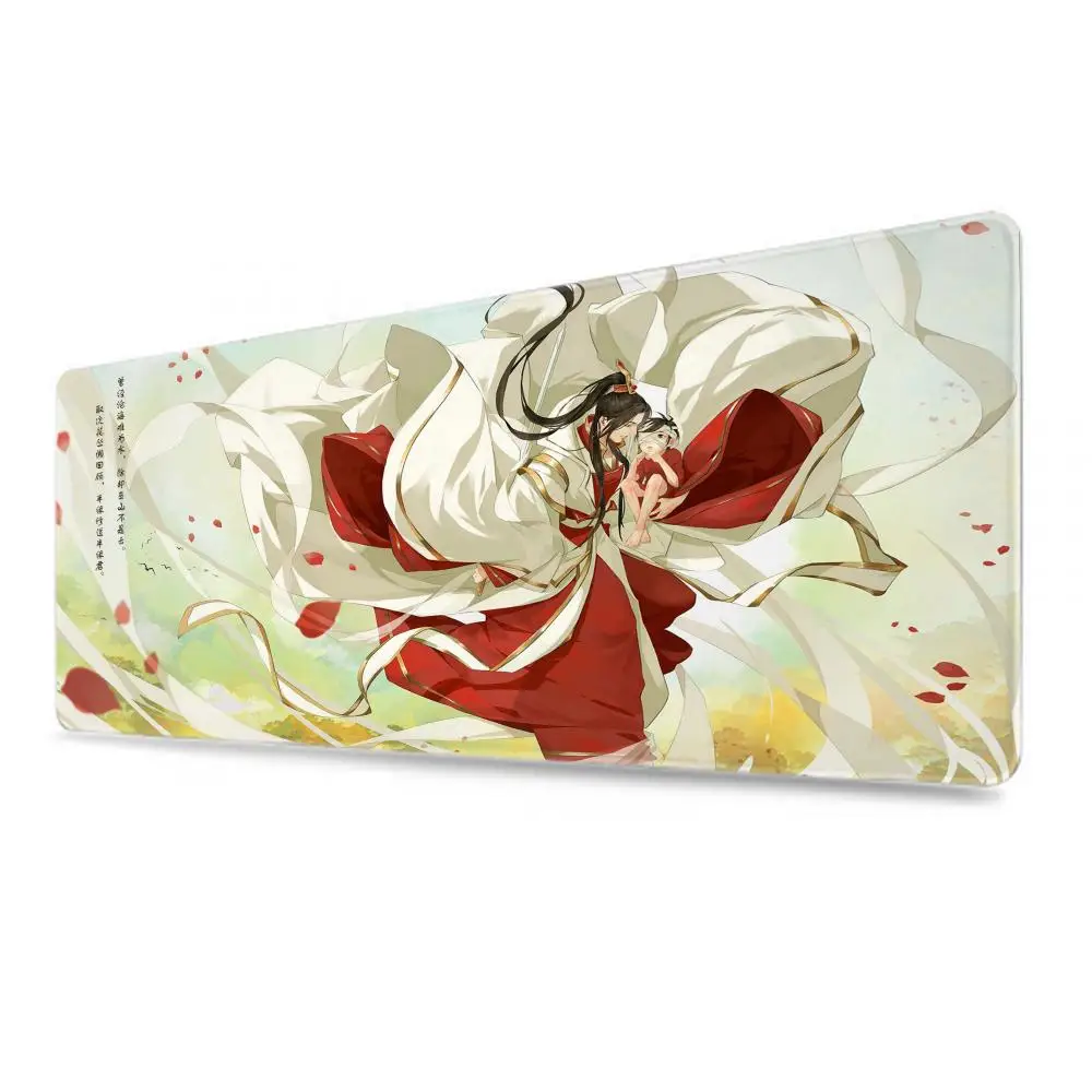 Imagem -03 - Tian Guan ci fu Grande Mouse Pad Tapete Teclado Gamer Tapetes para Macause Acessórios para Jogos Mesa do Computador Manga Mousepad xl