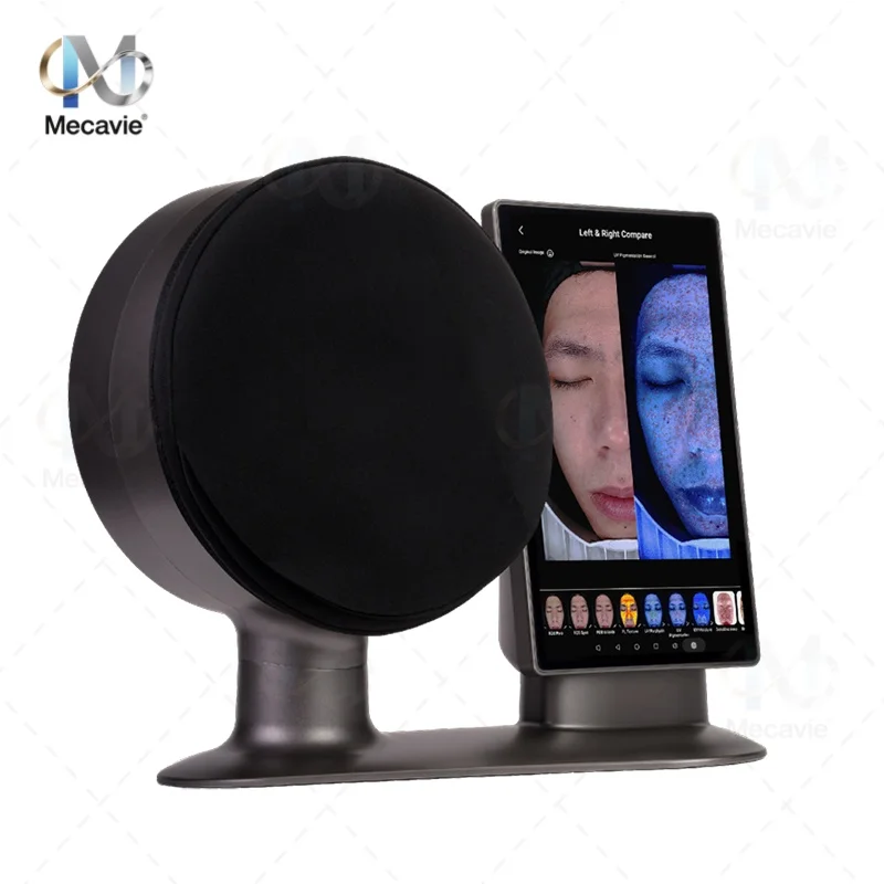 Nowy analizator skóry twarzy 3D Multi Spectrum z inteligentną detekcją AI, skaner analizy skóry, nieinwazyjny, profesjonalny do salonów kosmetycznych