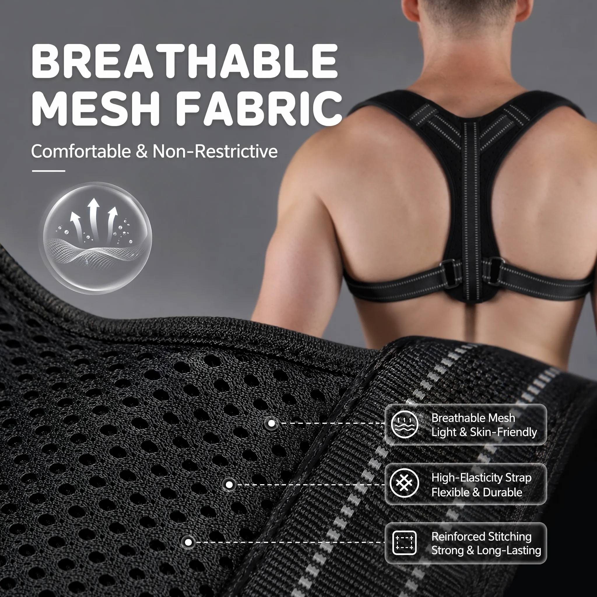 VBOSI Pas korekcyjny postawy, – Posture Pole Corrector recenzja i cena