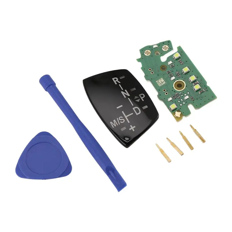 AB16-Car Gear Shift Knob Panel W/LED Circuit Board Repair For BMW 2 3 5 6 7' X3 X4 X5 X6 LHD