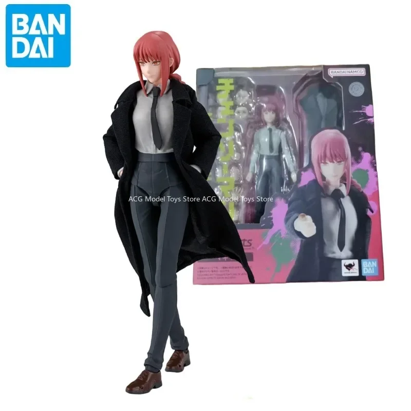 

In Stock Original Bandai S.H.Figuarts SHF Chainsaw Man Makima Action Figure Toys Collection Model Gift