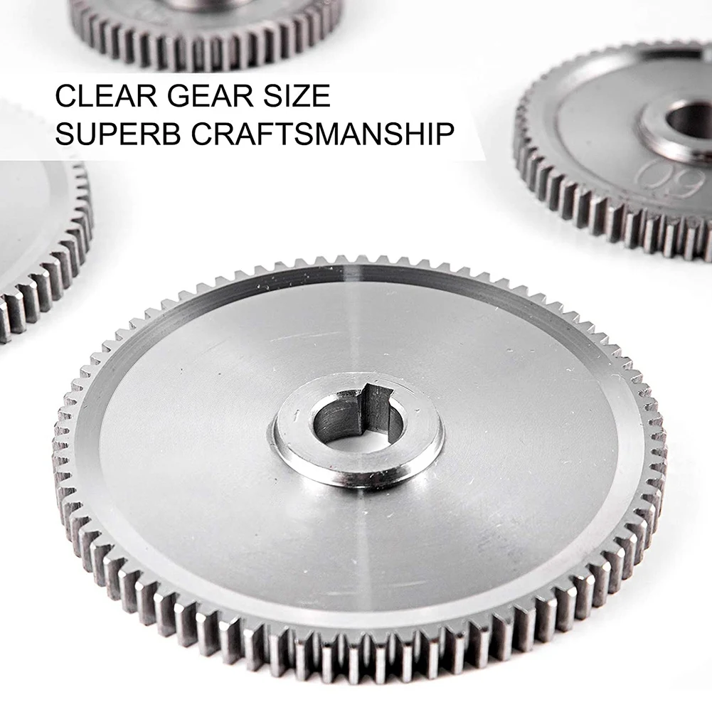 AWAH Metal Lathe Gears, Change Gear With Lathe Belt, Metal Gear Set For CJ0618 Mini Lathes & Milling Machines view 4
