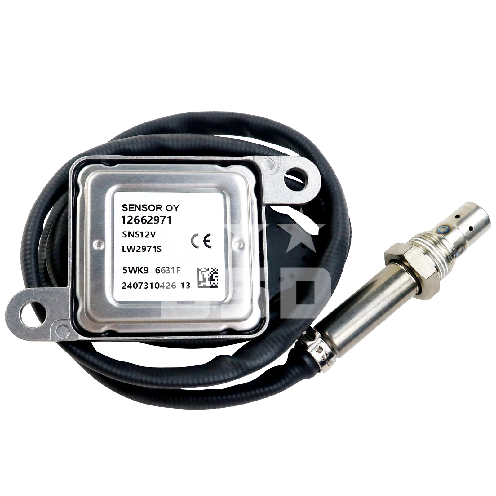 

12V Nox Sensor 5WK9 6631F Car Sensors Nitrogen Oxygen Sensor 12662971 5WK96631F for Duramax 6.6L Diesel Silverado 2500 HD Sierra