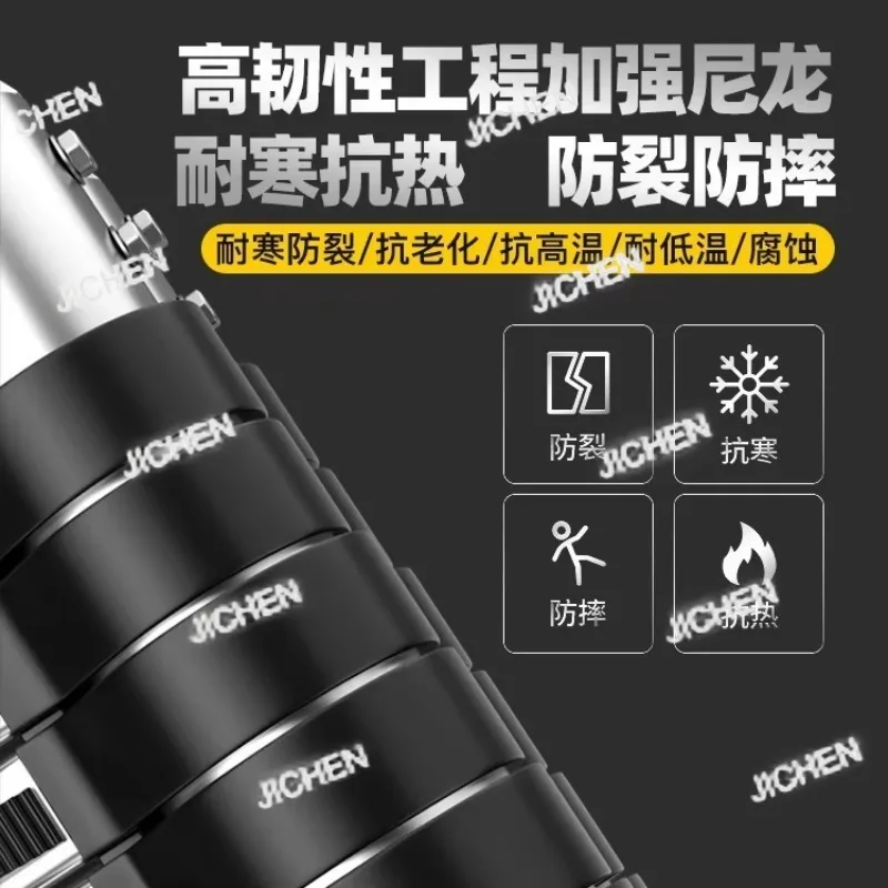 

ZCC Portable Engineering Ladder Household Multi-functional Folding Straight Thickened Aluminum Alloy Retractable Bamboo Ladder