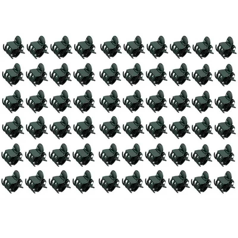 

100 шт. зажимы для орхидей, зажимы для поддержки растений, безопасные пластиковые зажимы для растений, садовые опорные стебли для помидоров, крепежные зажимы для виноградной лозы, прочные-