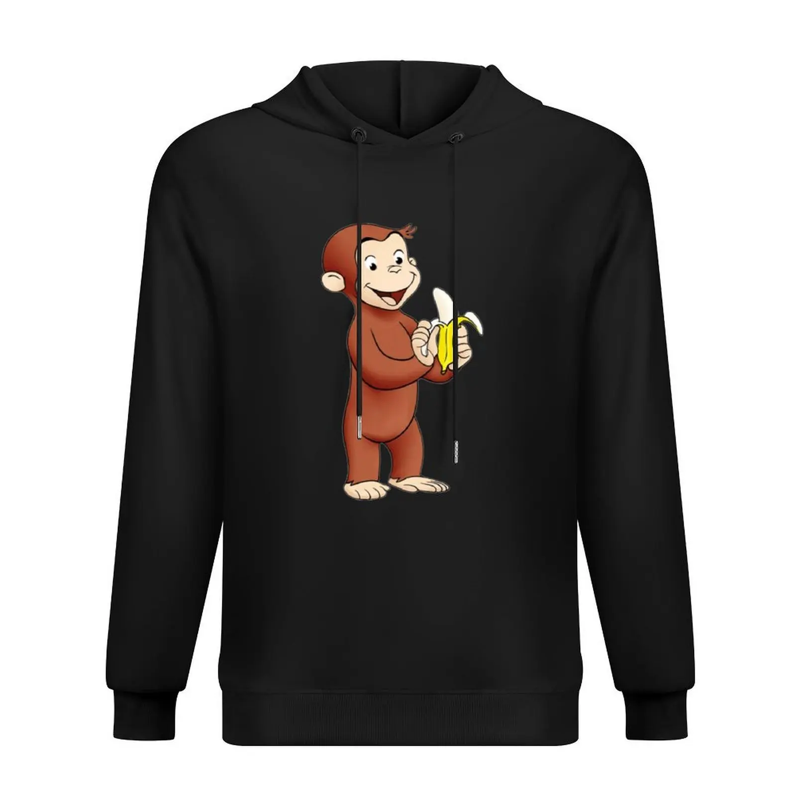 

courius george monkey Hoodie men clothing japanese style blouse men clothes hoodies and sweatshirts new