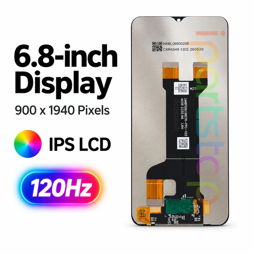 iParts 6.80 Inch For ZTE nubia Neo 5 Neo5 LCD Display Touch Screen Digitizer Assembly Z2571N Screen Replacement 900x1940 120Hz